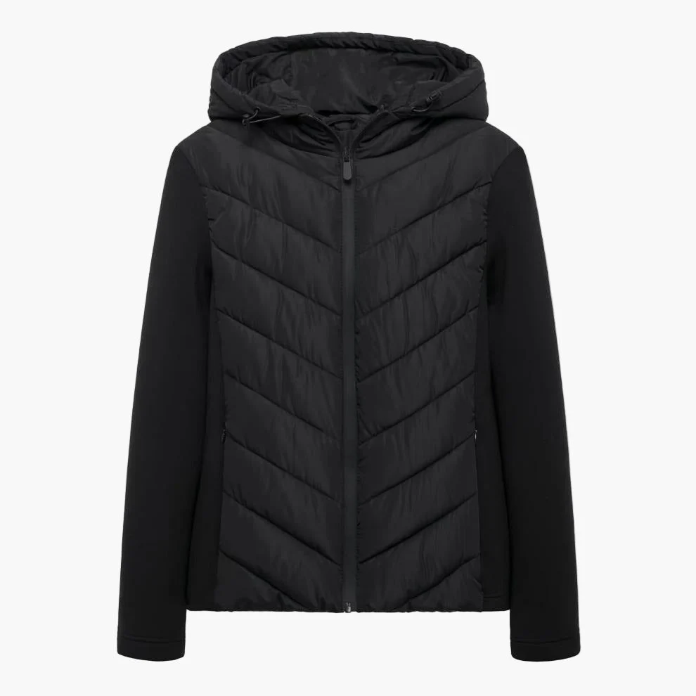 Damen Steppjacke mit Kapuze – Modischer Freizeit-Look für Herbst und Winter - Image 6