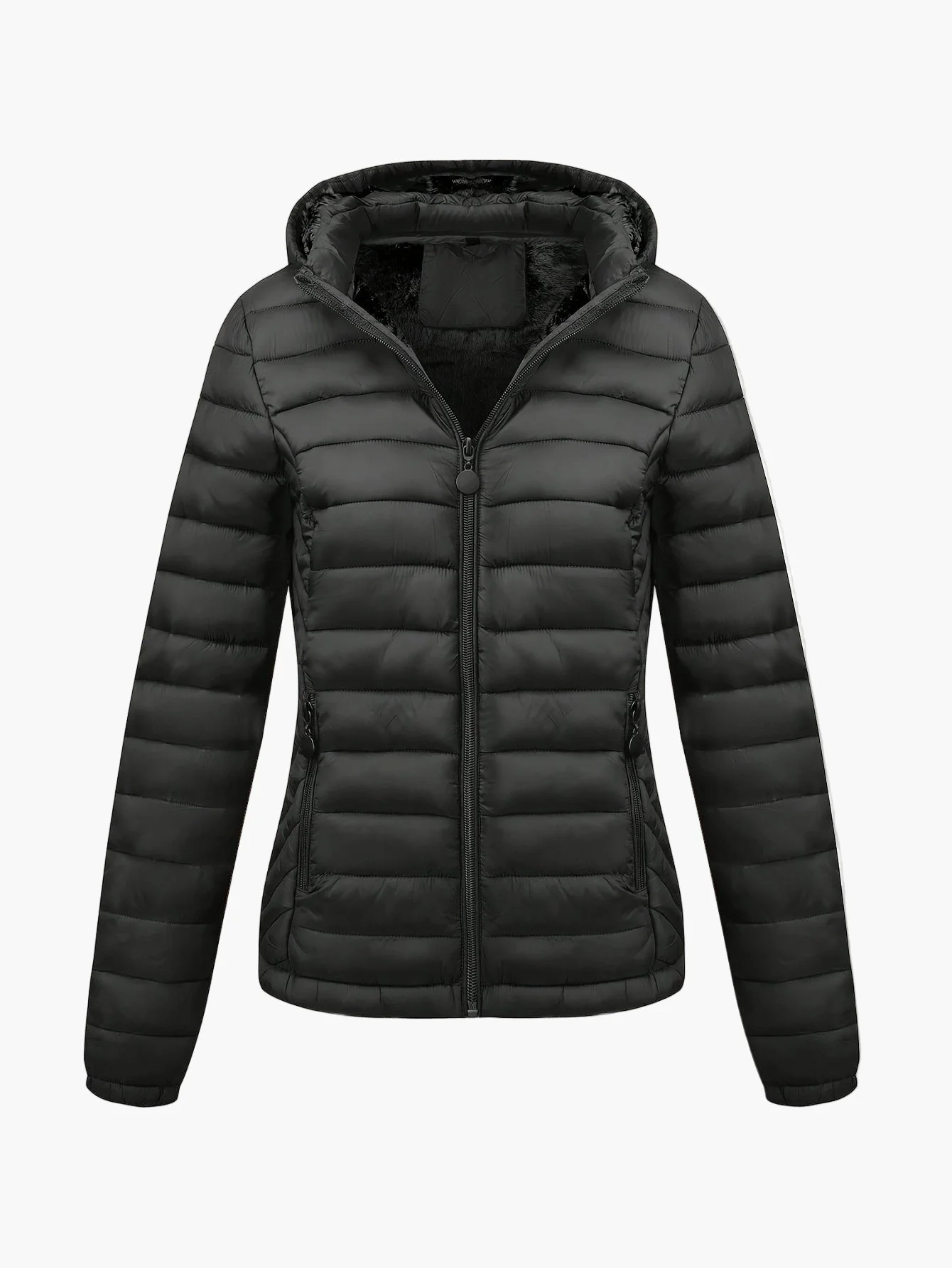 Damen Steppjacke mit Kapuze – Modischer Wintermantel für Alltag und Outdoor