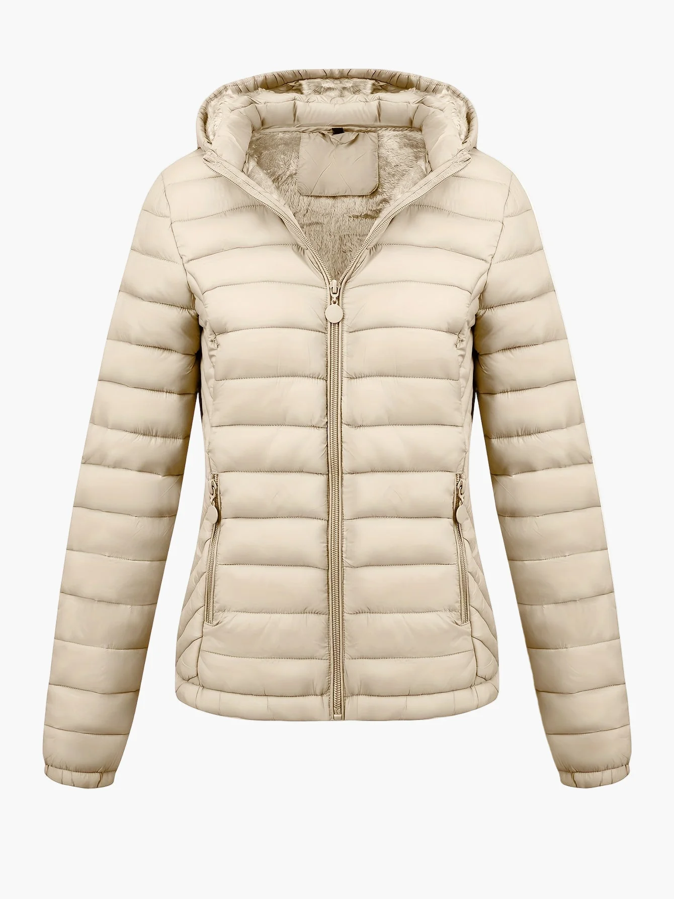 Damen Steppjacke mit Kapuze – Modischer Wintermantel für Alltag und Outdoor - Image 2