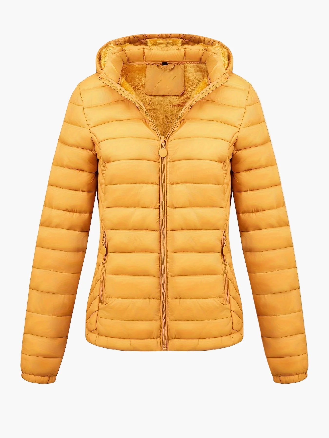 Damen Steppjacke mit Kapuze – Modischer Wintermantel für Alltag und Outdoor - Image 4