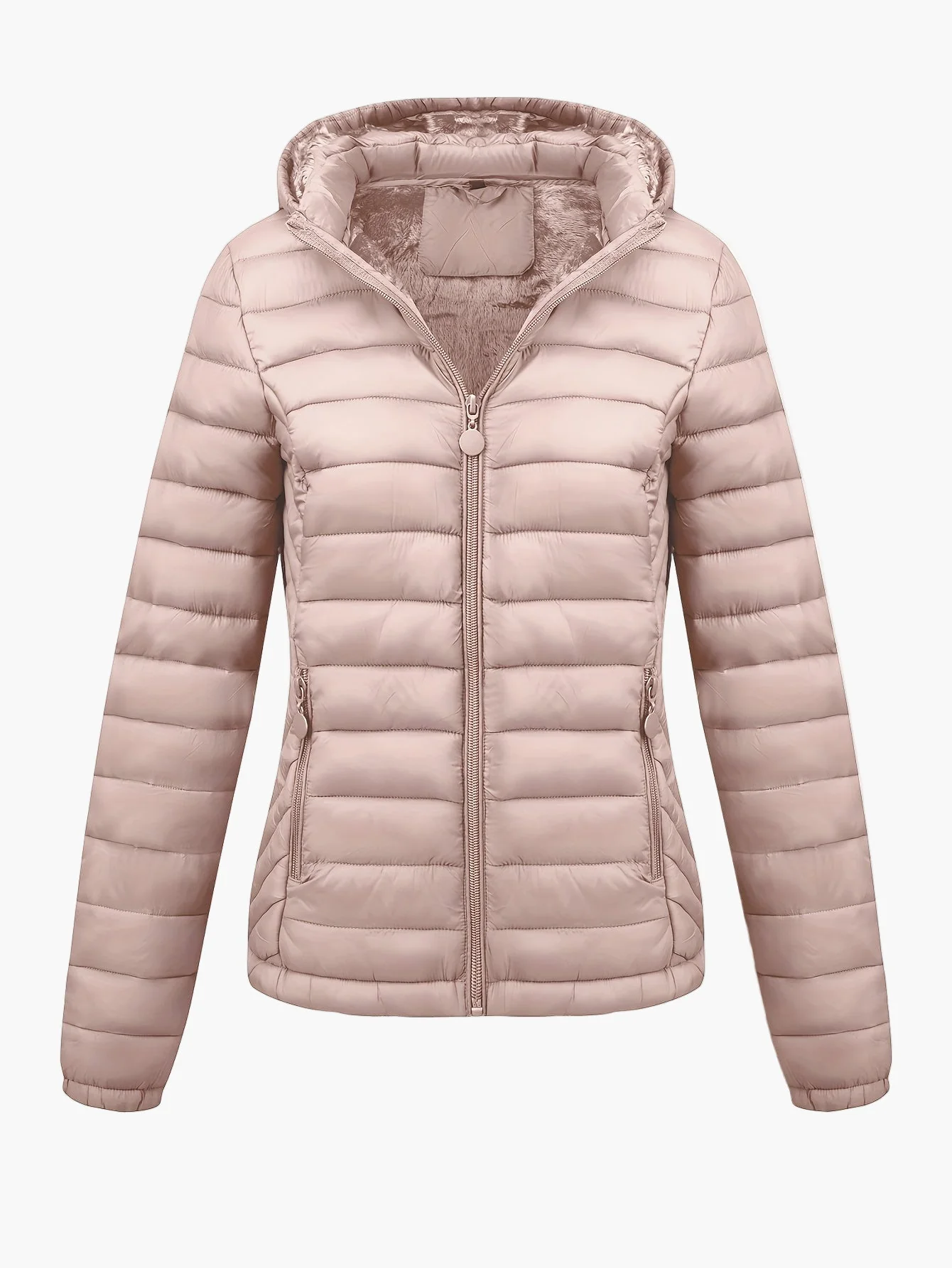 Damen Steppjacke mit Kapuze – Modischer Wintermantel für Alltag und Outdoor - Image 6