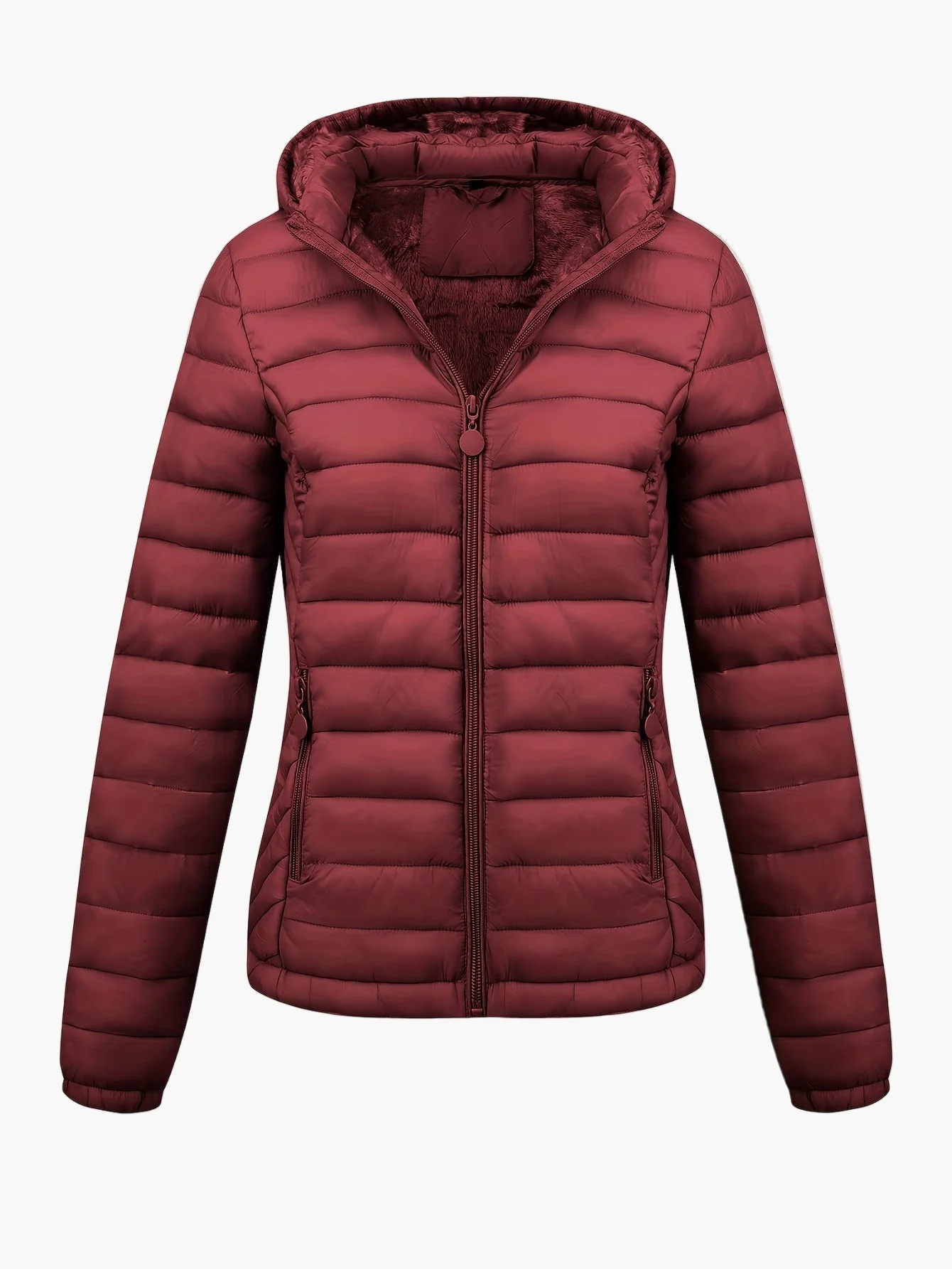 Damen Steppjacke mit Kapuze – Modischer Wintermantel für Alltag und Outdoor - Image 9