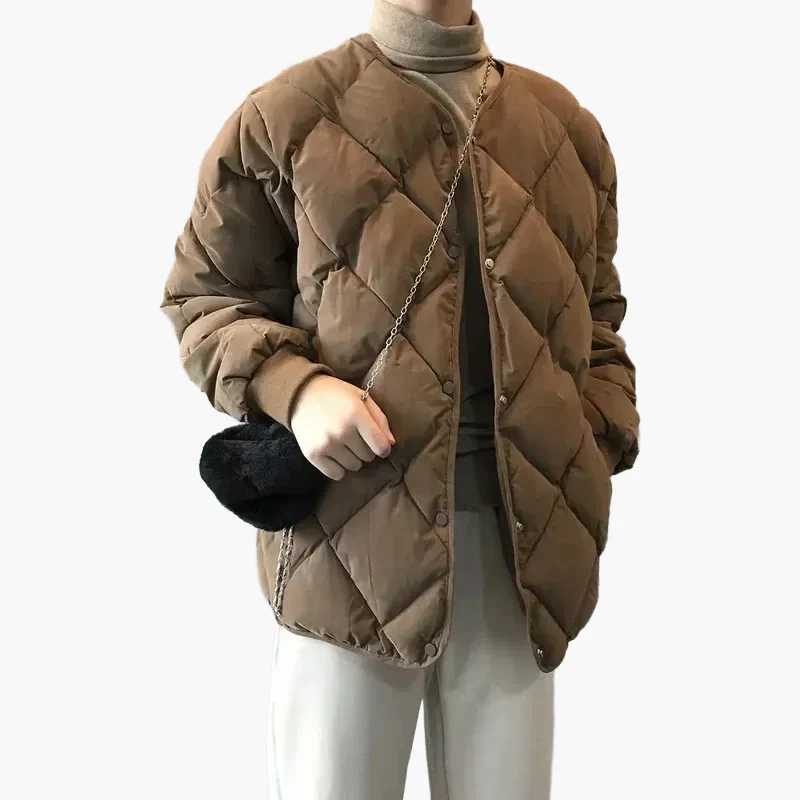 Damen Steppjacke im Oversize-Look – Modische Übergangsjacke für Alltag & Freizeit - Image 3