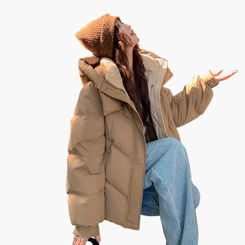 Damen Steppjacke Winter Lässig Komfort – Perfekt für Alltag und Freizeit - Image 3