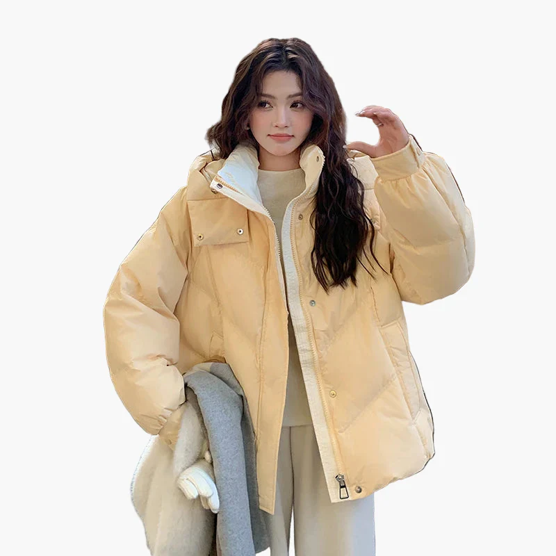 Damen Steppjacke Winter Lässig Komfort – Perfekt für Alltag und Freizeit - Image 4