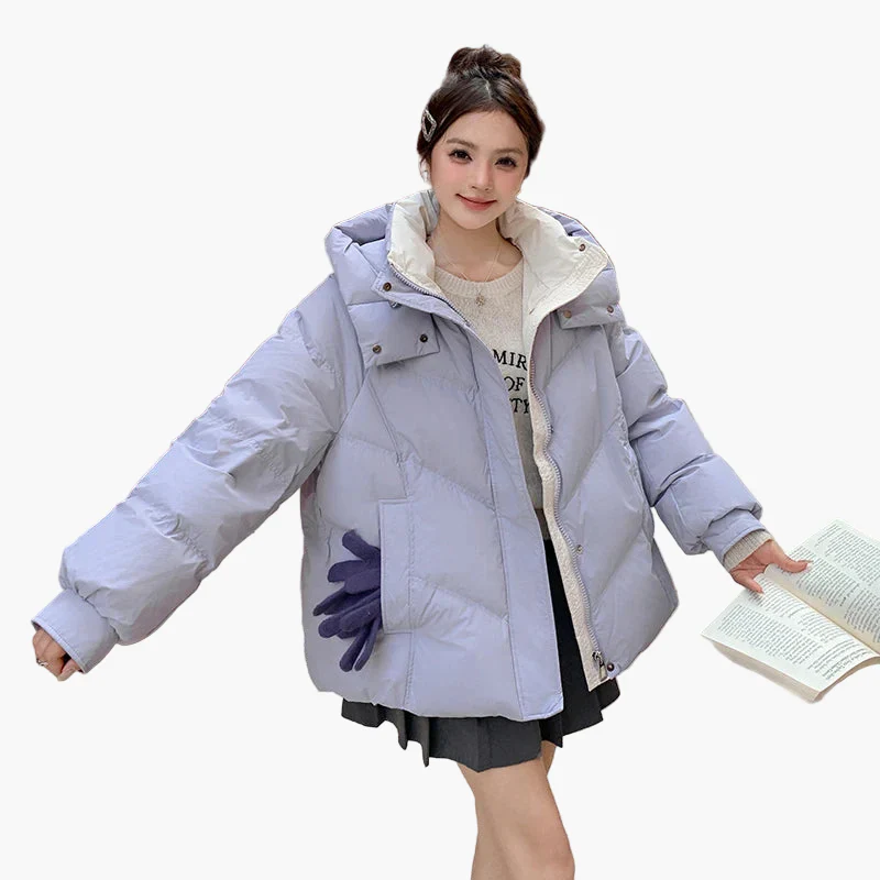 Damen Steppjacke Winter Lässig Komfort – Perfekt für Alltag und Freizeit - Image 5