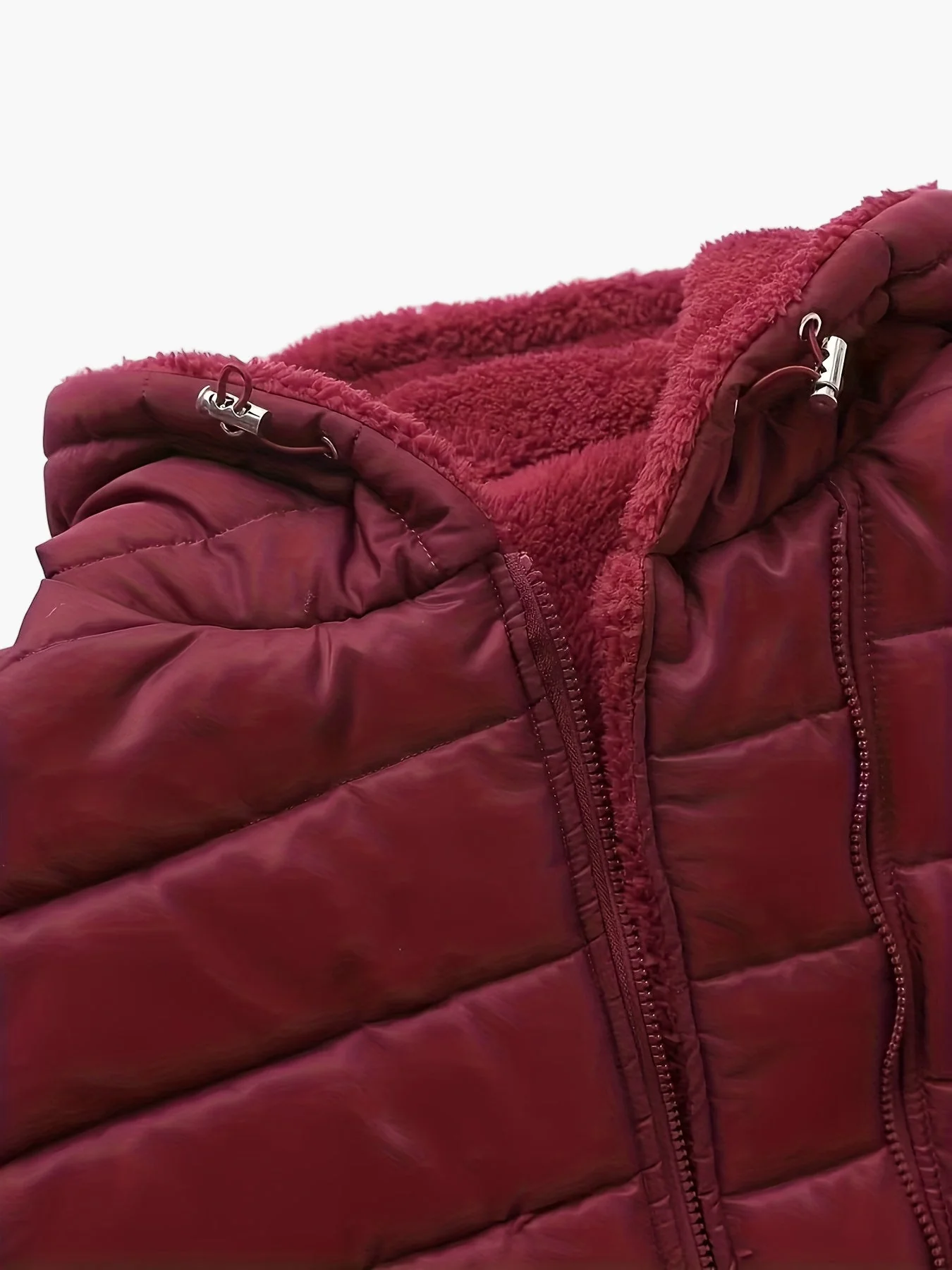 Damen Steppmantel mit Kapuze – Warmer Wintermantel für Alltag und Freizeit - Image 3