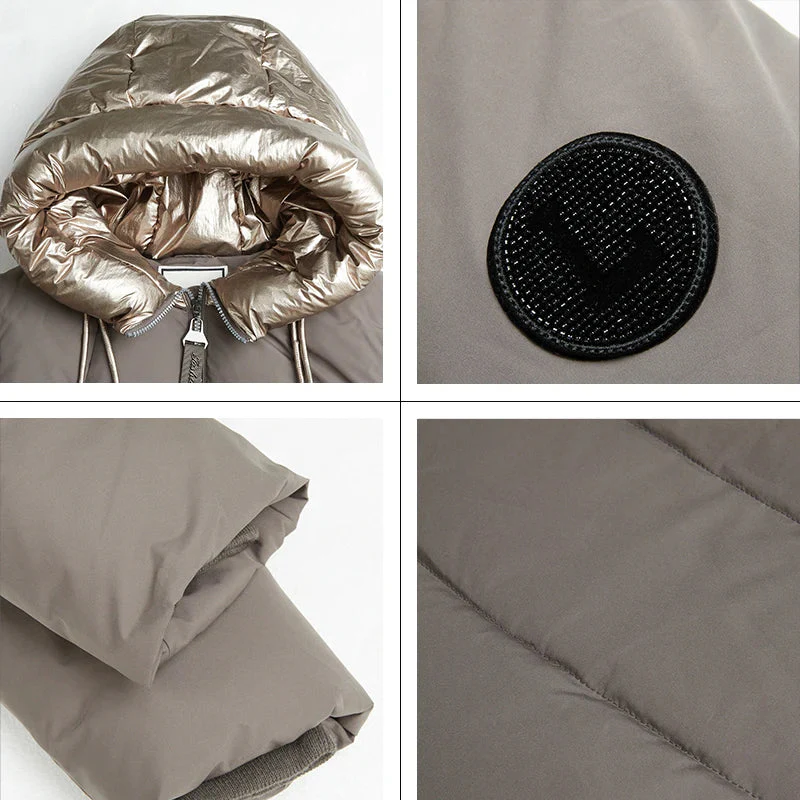Damen Steppmantel mit modischem Oversized-Kragen – Urbaner Wintermantel für Alltag & Freizeit - Image 7