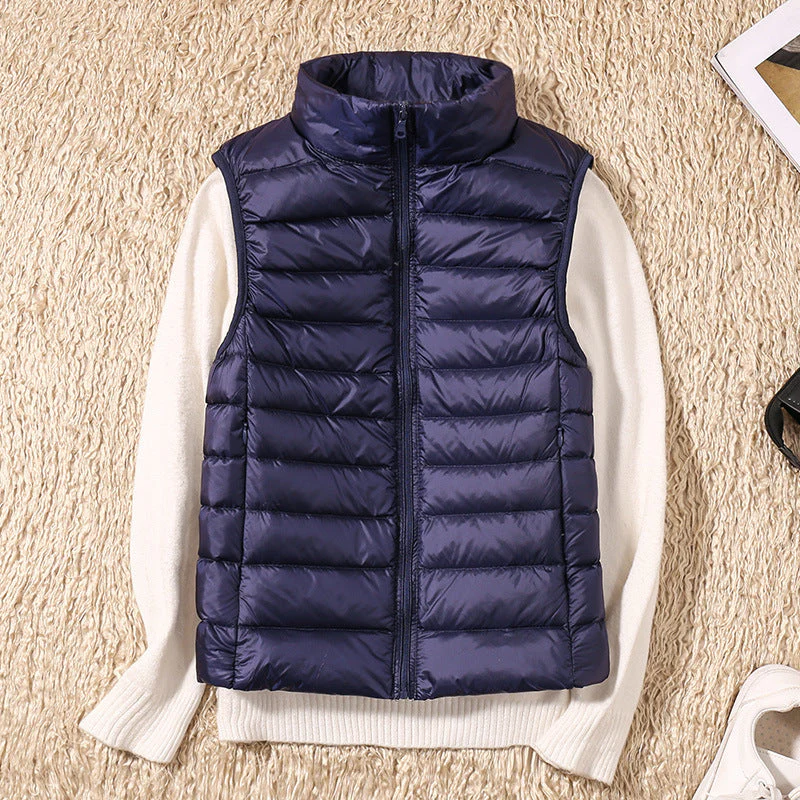 Damen Steppweste Leicht Daunenweste Modern Outdoor Alltag - Image 15