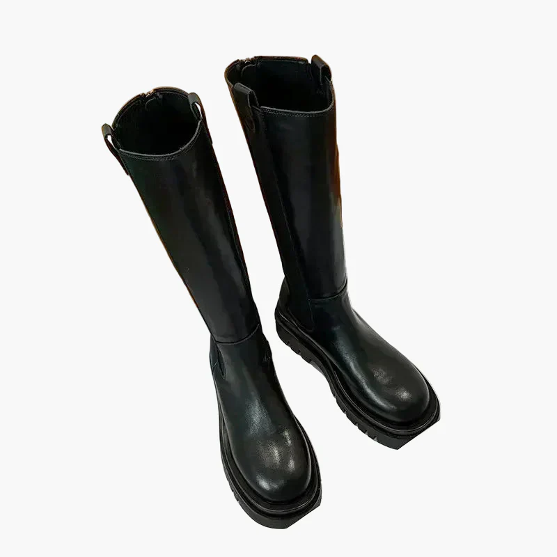 Damen Stiefel mit Chunky-Sohle – Modische Chelsea Boots für Alltag und Freizeit - Image 3