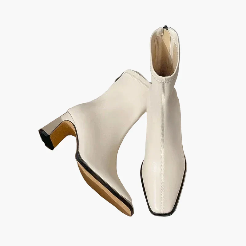 Damen Stiefeletten mit Blockabsatz und elegantem Design für Alltag und Büro - Image 5