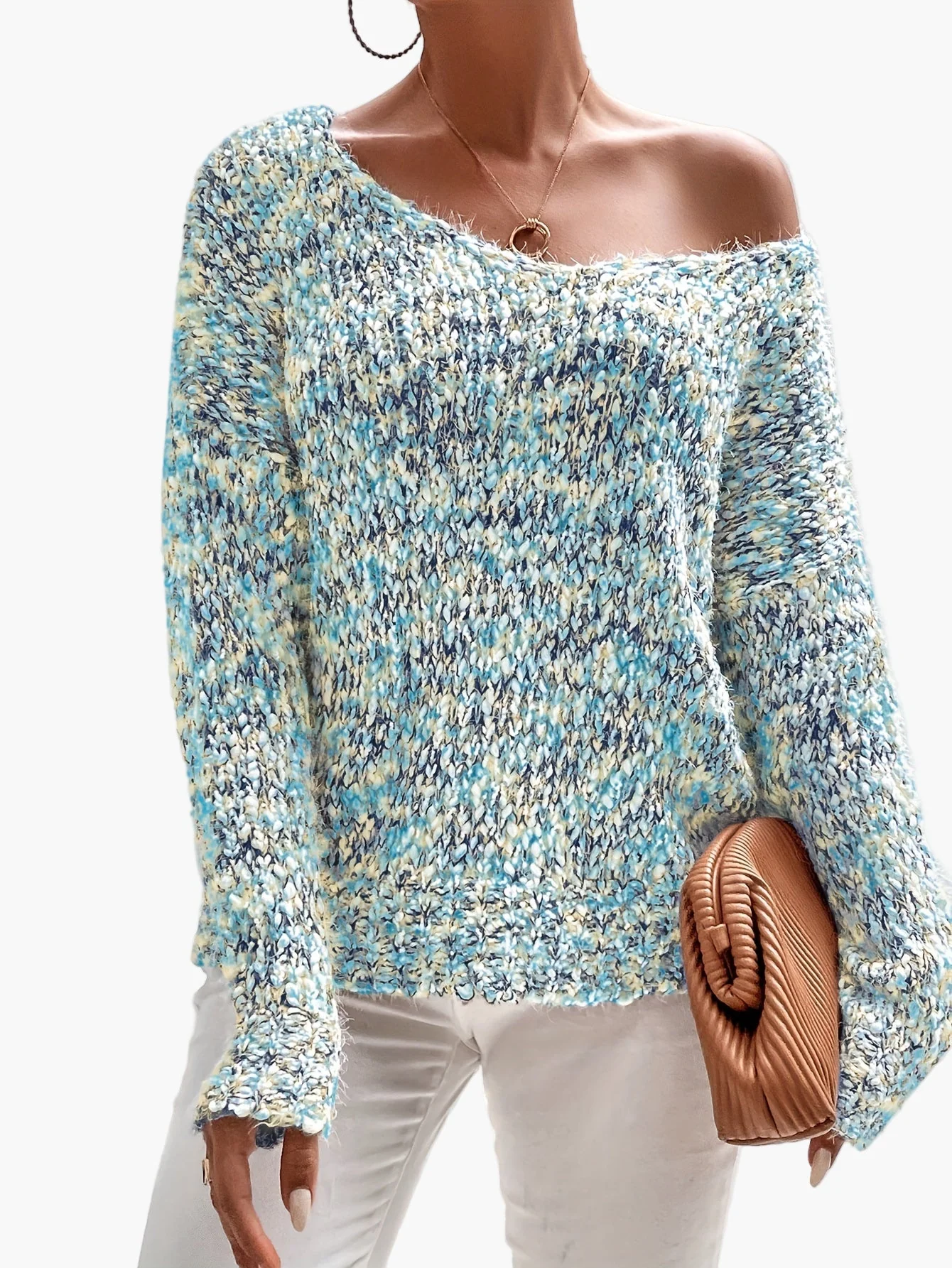 Damen Strickpullover im lockeren Casual-Stil – Perfekt für Herbst & Winter - Image 4