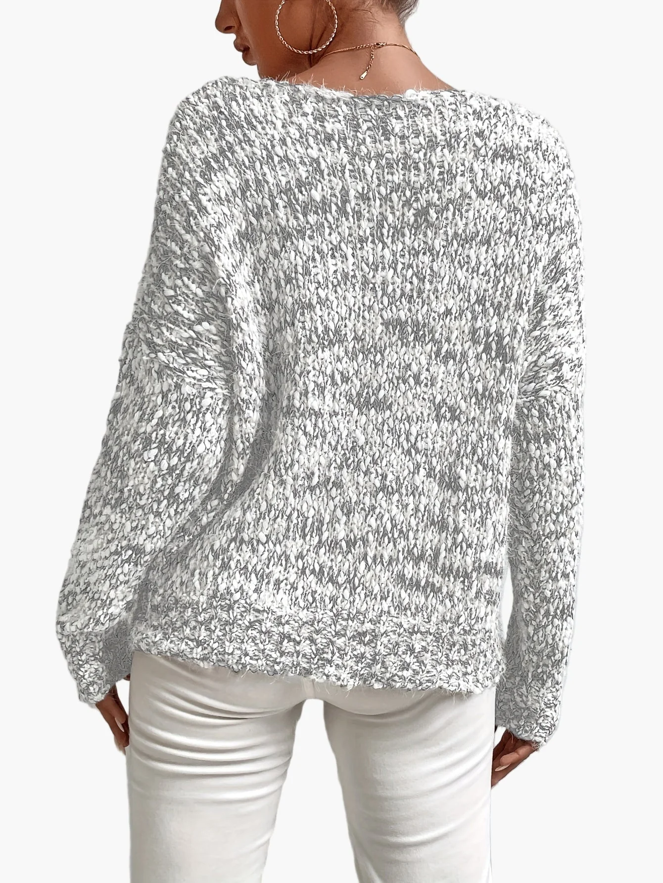 Damen Strickpullover im lockeren Casual-Stil – Perfekt für Herbst & Winter - Image 8