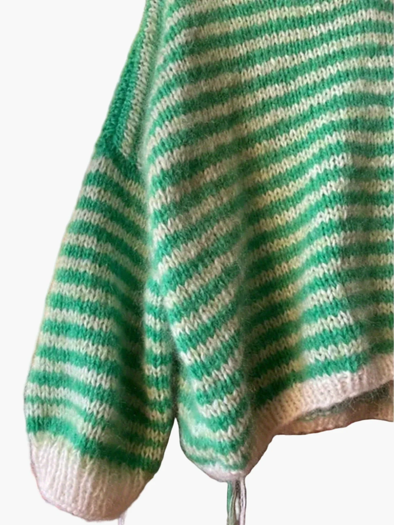 Damen Strickpullover mit Streifenmuster für Herbst und Winter, lässiger Style - Image 3