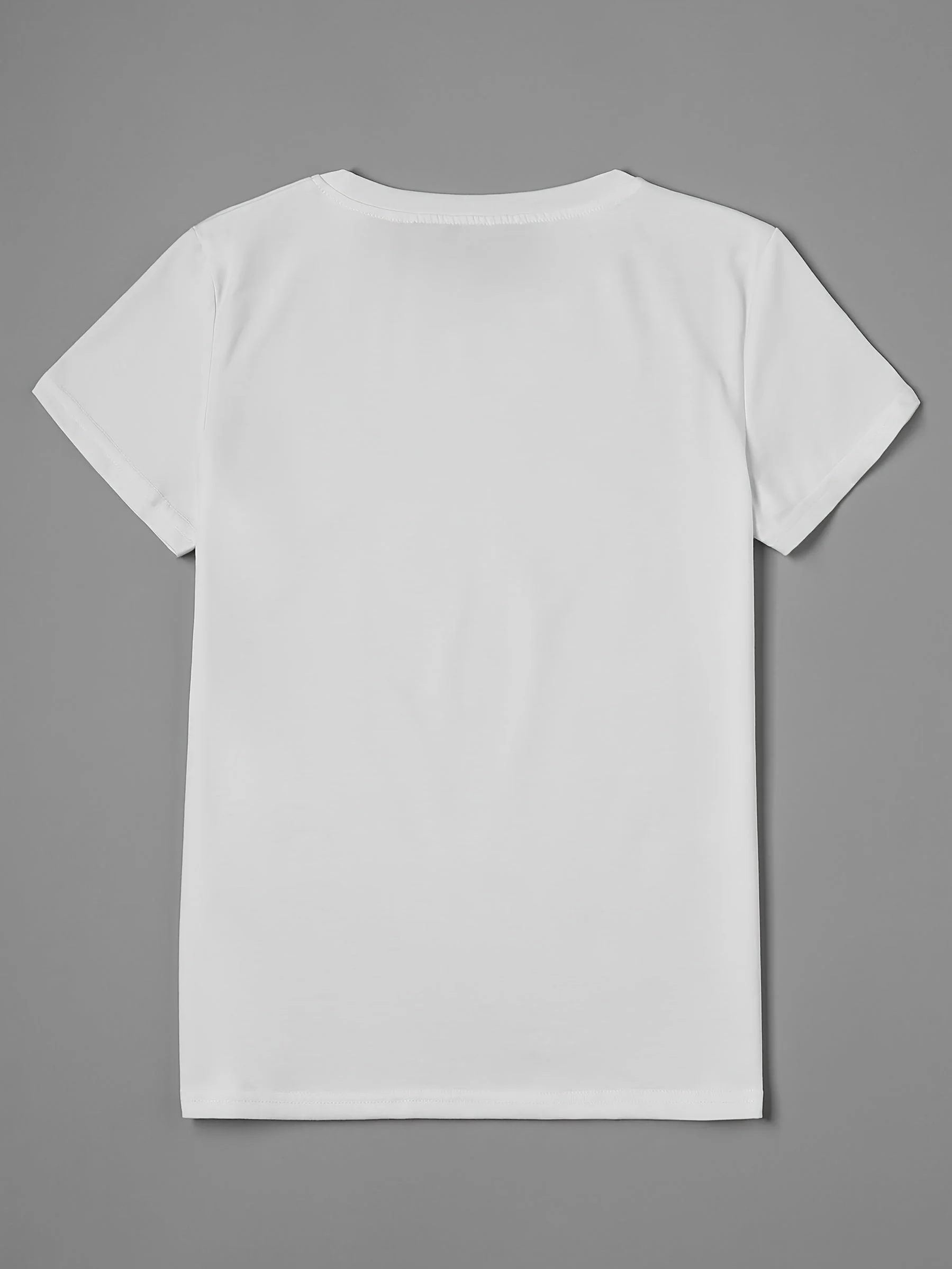 Damen T-Shirt mit Blumenmotiv – Casual Stil, Frühling/Sommer, Floraler Print - Image 9