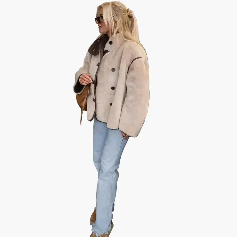 Damen Trendige Oversize Steppjacke im Lässig-Stil – Perfekt für Herbst und Winter - Image 2