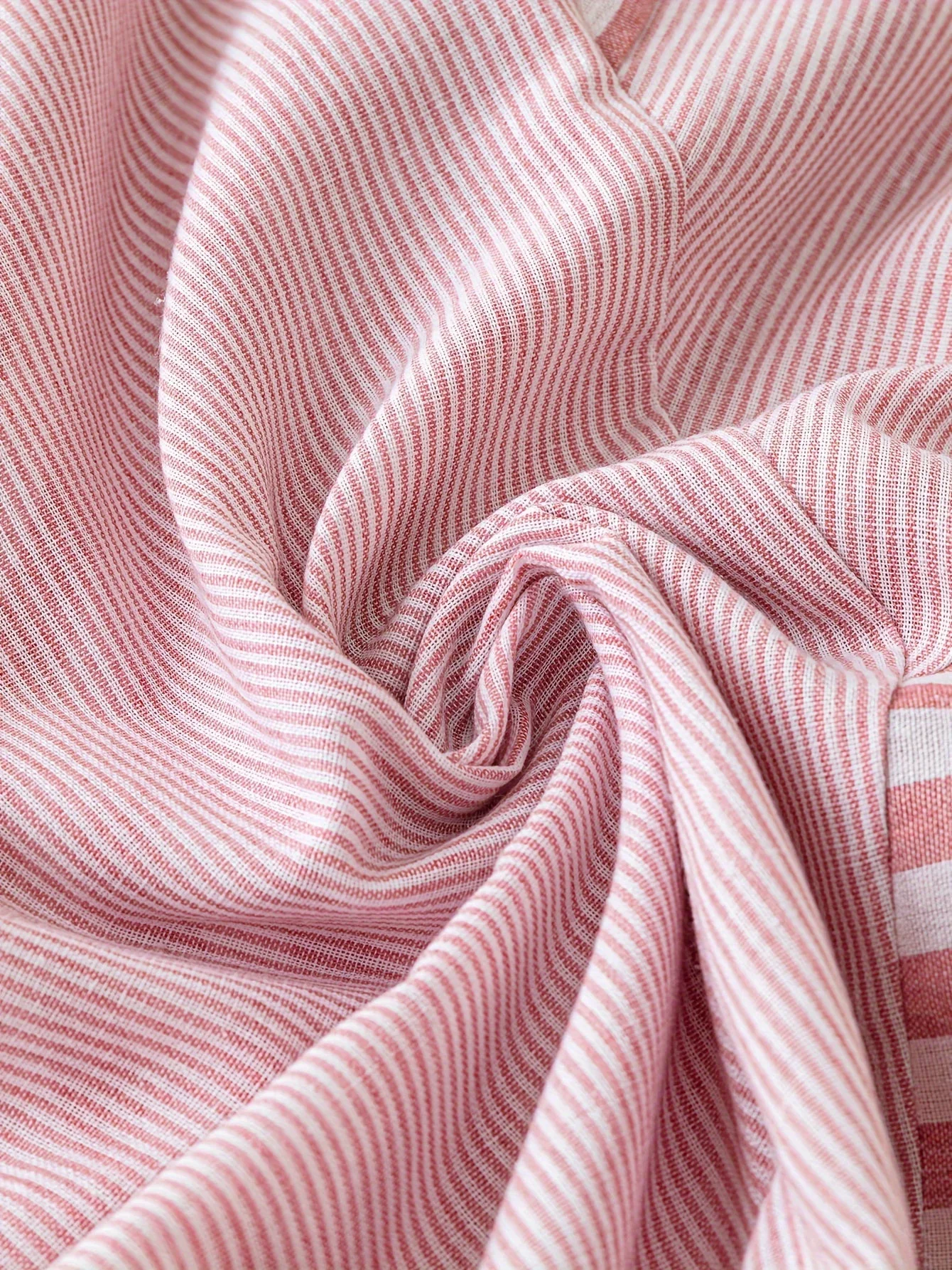 Damen Tunika Bluse mit Streifenmuster und Knopfleiste – Eleganter Sommer-Style für Alltag und Freizeit - Image 5