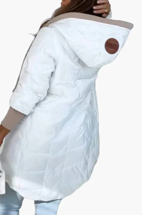 Damen Übergangsjacke mit Kapuze – Modisch, Leicht, Alltags- & Freizeitjacke - Image 7