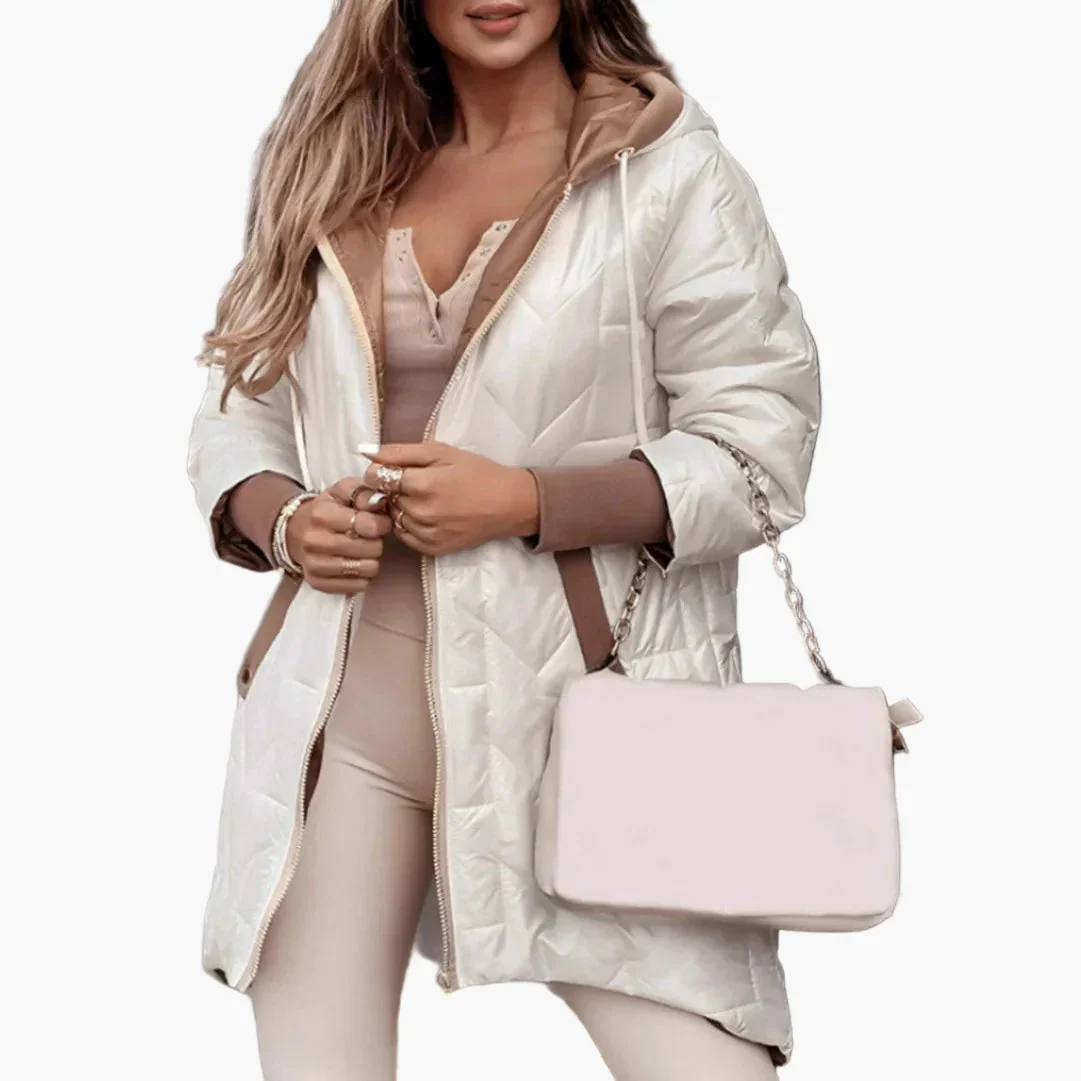 Damen Übergangsjacke mit Kapuze – Modisch, Leicht, Alltags- & Freizeitjacke - Image 8
