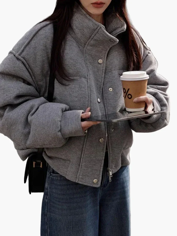 Damen Übergangsjacke im modernen Streetstyle – Ideal für Alltag und Freizeit - Image 2