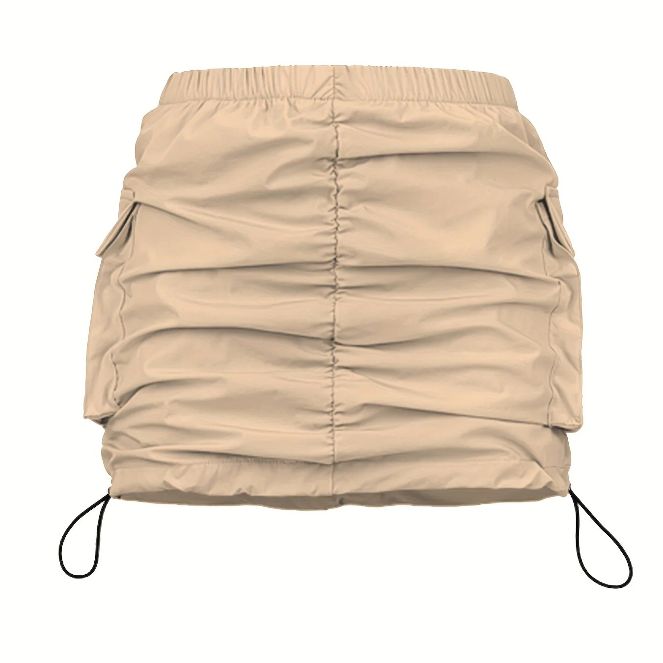 Damen Utility Minirock mit Kordelzug und Cargotaschen – Streetstyle Freizeitrock - Image 15