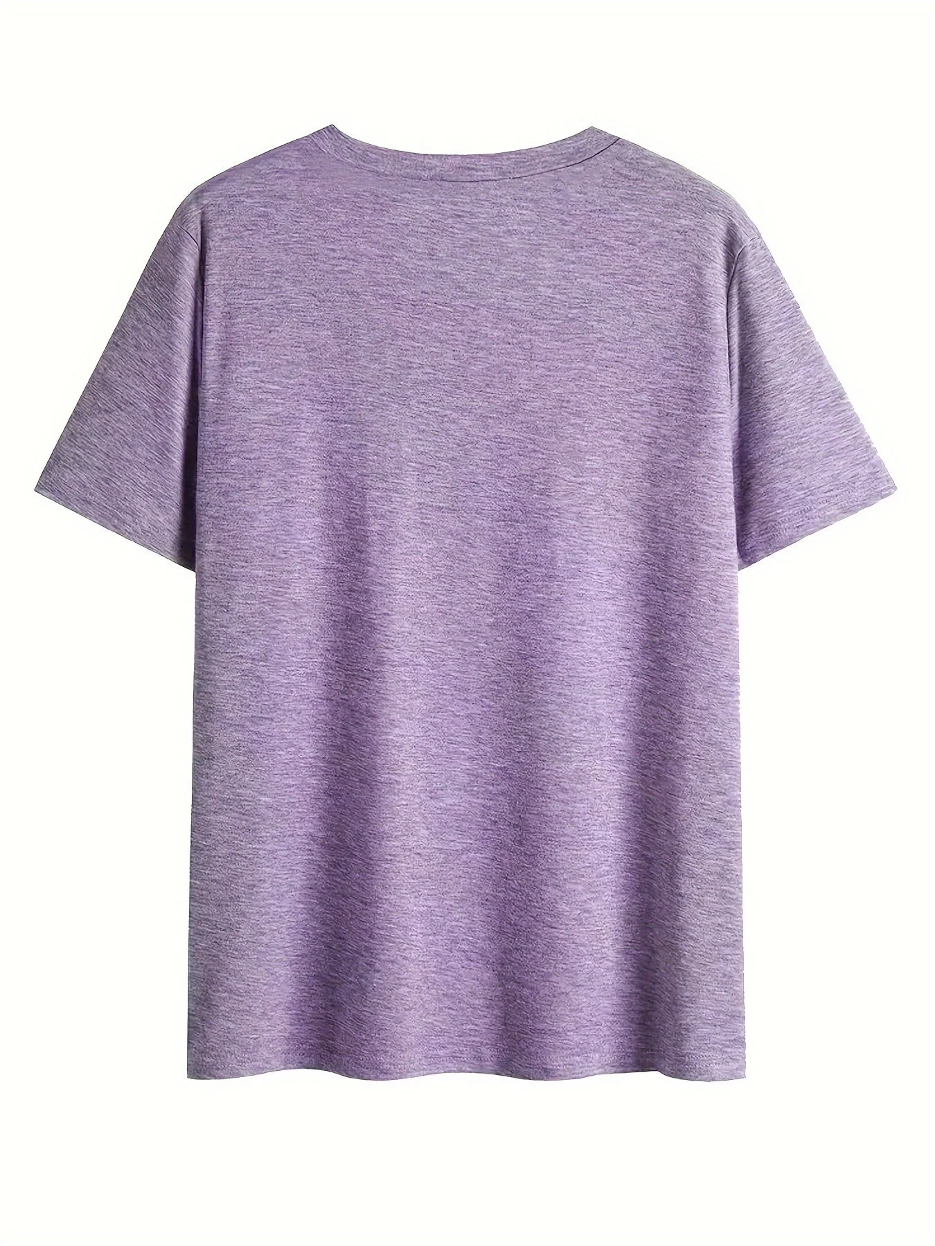 Damen V-Ausschnitt T-Shirt mit Blumenmuster – Lässiger Sommerstyle für Alltag & Freizeit - Image 7