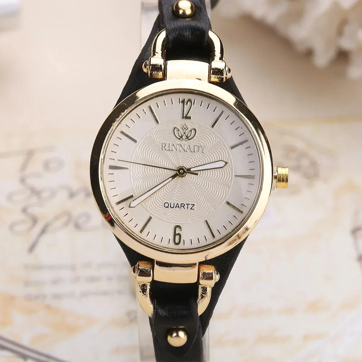 Damen Vintage Armbanduhr – Elegante Quarzuhr für Alltag und besondere Anlässe - Image 9