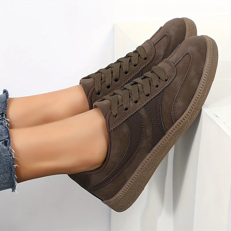 Damen Vintage Sneaker im Retro-Look – Alltag, Freizeit & Streetstyle