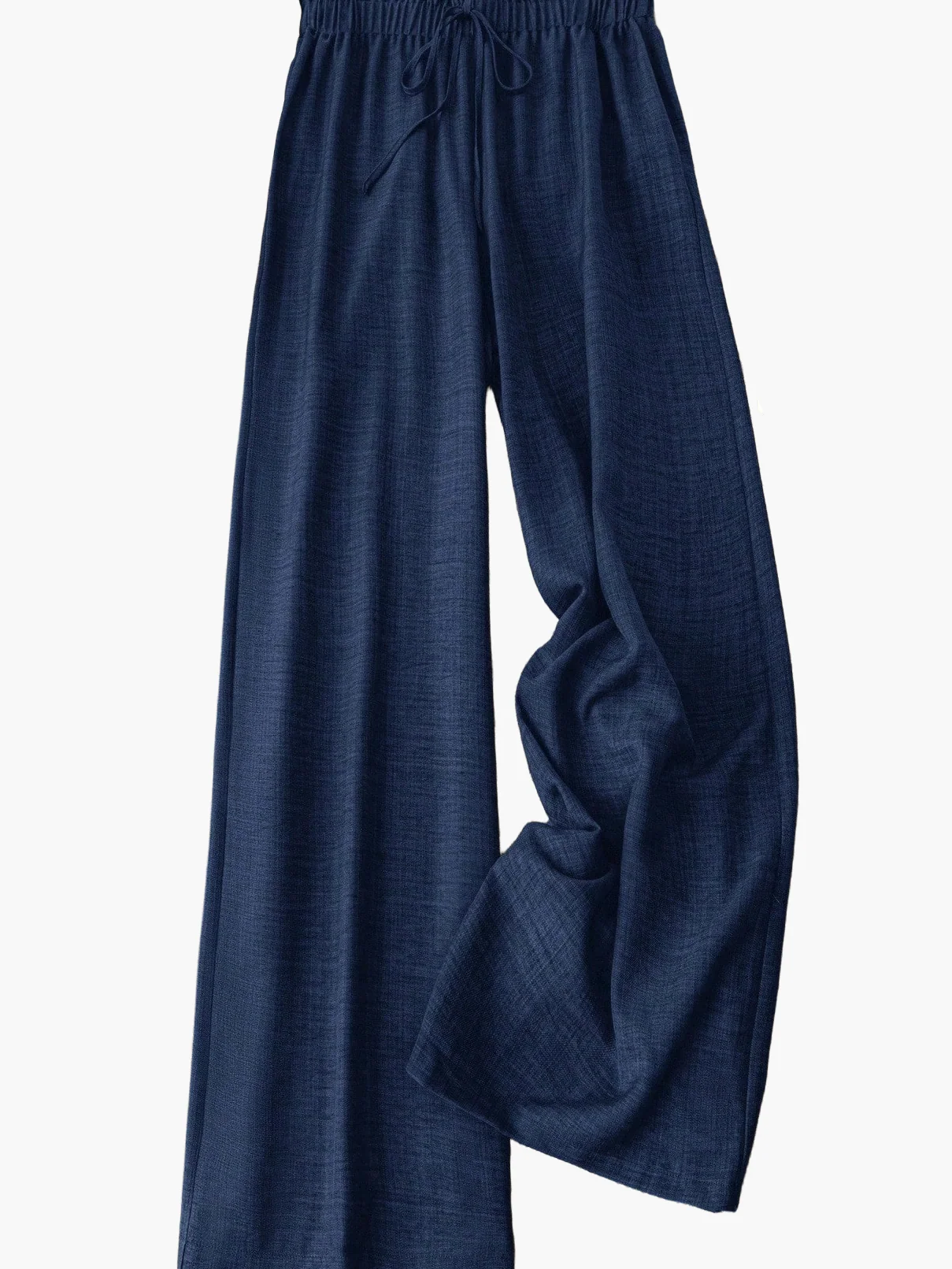 Damen Weite Freizeithose im Straight-Leg-Stil mit Kordelzug – Perfekt für Frühling & Sommer - Image 10
