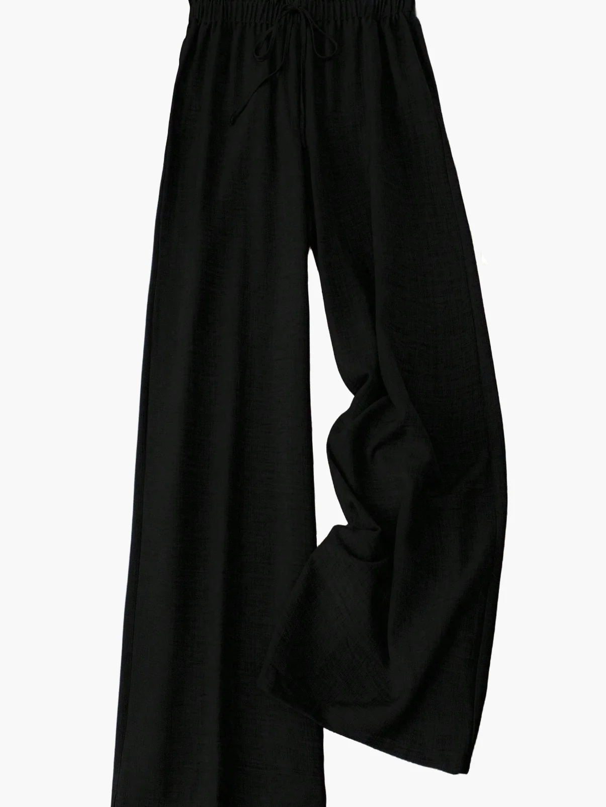 Damen Weite Freizeithose im Straight-Leg-Stil mit Kordelzug – Perfekt für Frühling & Sommer - Image 13