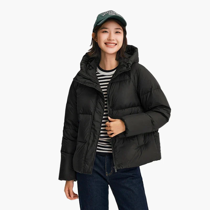 Damen Winter Steppjacke mit Kapuze – Modisch, Warm und Bequem für Alltag & Freizeit