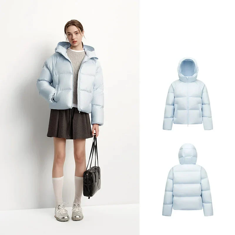 Damen Winter Steppjacke mit Kapuze – Modisch, Warm und Bequem für Alltag & Freizeit - Image 9