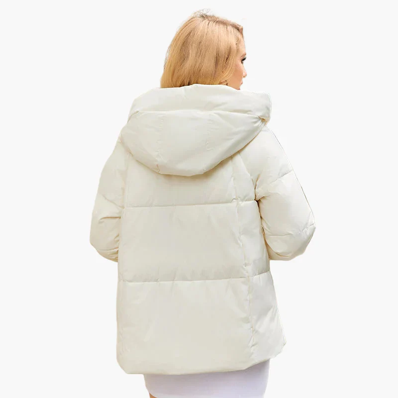 Damen Winter Steppjacke mit Kapuze – Modische Outdoorjacke für Alltag & Freizeit - Image 5