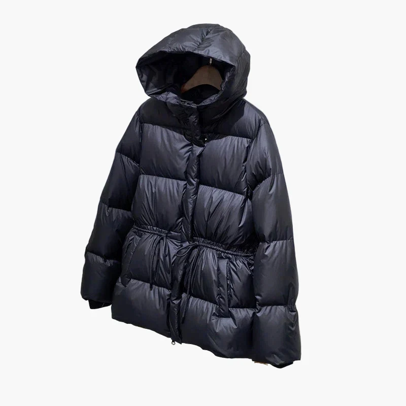 Damen Winter Steppjacke mit Kapuze – Modische Outdoorjacke für kalte Tage - Image 5