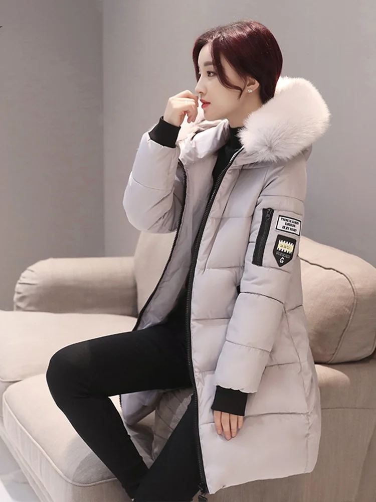 Damen Winter Steppmantel mit Kapuze, modisch und warm – ideal für kalte Tage - Image 5