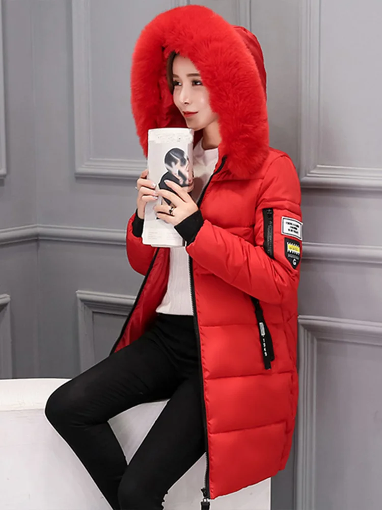 Damen Winter Steppmantel mit Kapuze, modisch und warm – ideal für kalte Tage - Image 6