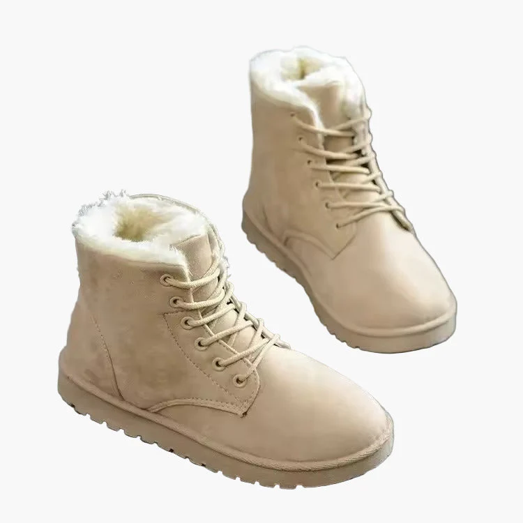Damen Winter-Stiefeletten Kuschelig Warm mit Schnürung – Outdoor & Alltag - Image 10