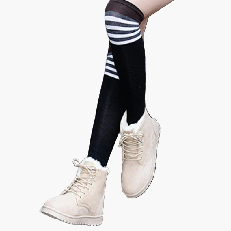 Damen Winter-Stiefeletten Kuschelig Warm mit Schnürung – Outdoor & Alltag - Image 5