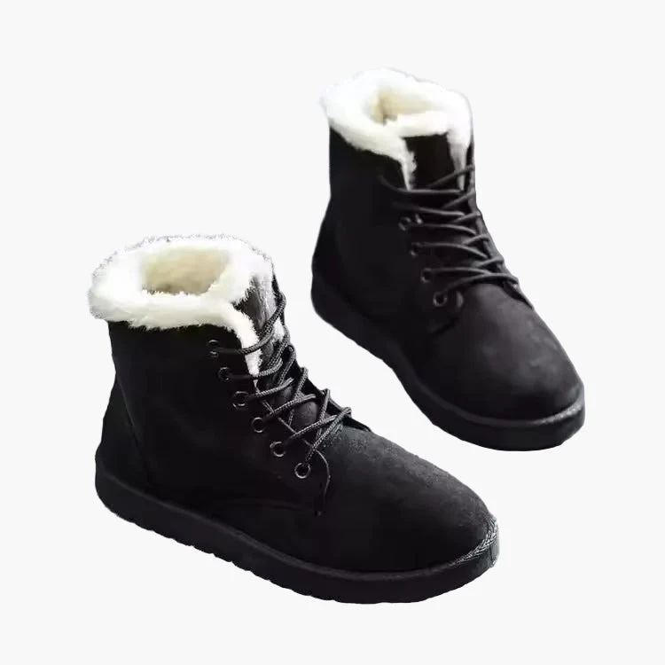 Damen Winter-Stiefeletten Kuschelig Warm mit Schnürung – Outdoor & Alltag - Image 7