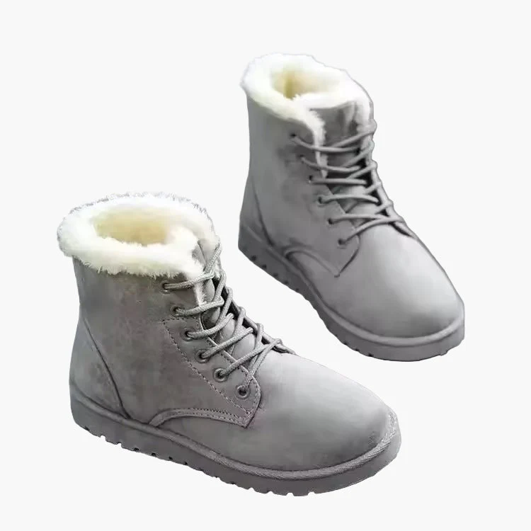 Damen Winter-Stiefeletten Kuschelig Warm mit Schnürung – Outdoor & Alltag - Image 8