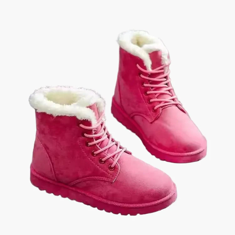 Damen Winter-Stiefeletten Kuschelig Warm mit Schnürung – Outdoor & Alltag - Image 9