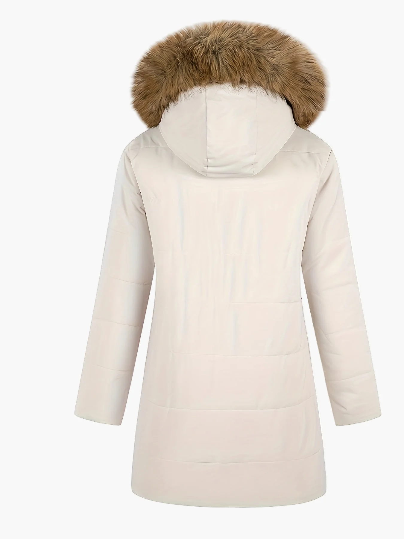 Damen Winterparka mit Kapuze und Kunstfellkragen – Stilvoller, warmer Alltagsmantel - Image 9