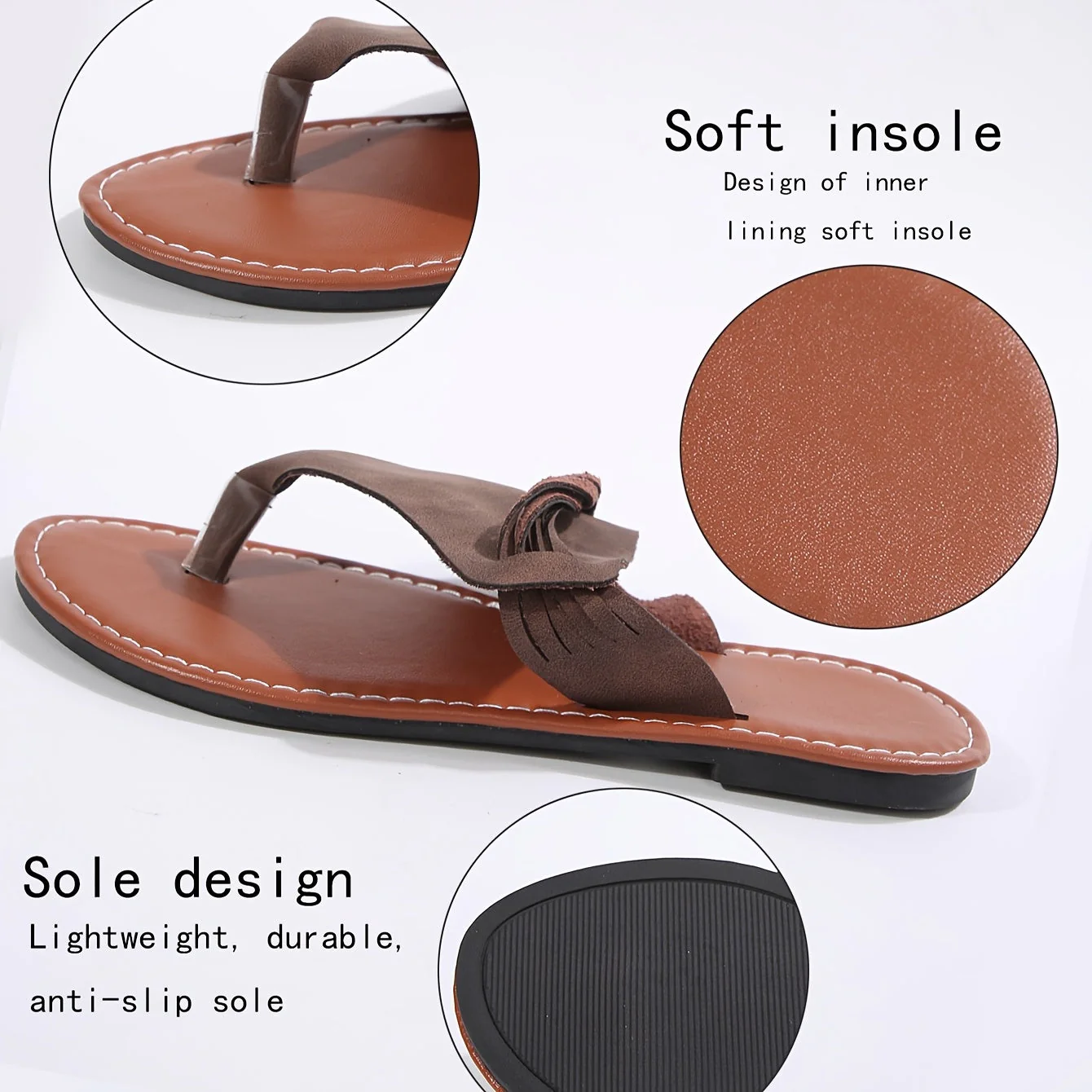 Damen Zehentrenner Sandalen – Modische Sommerschuhe für Freizeit & Urlaub - Image 7