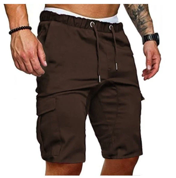 David – Enganliegende Elastische Herren-Cropped Shorts - Image 3