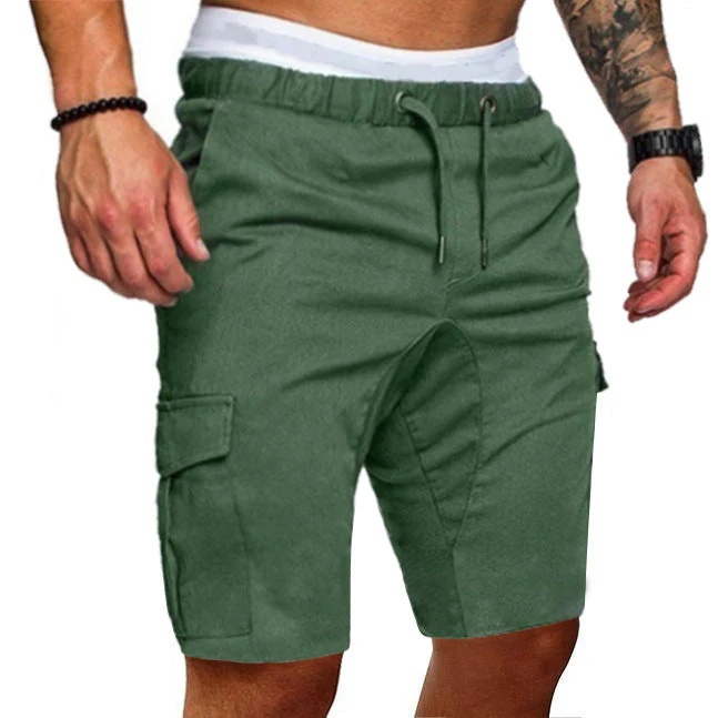 David – Enganliegende Elastische Herren-Cropped Shorts - Image 4