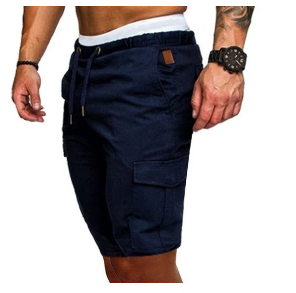 David – Enganliegende Elastische Herren-Cropped Shorts - Image 8