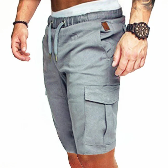 David – Enganliegende Elastische Herren-Cropped Shorts - Image 9