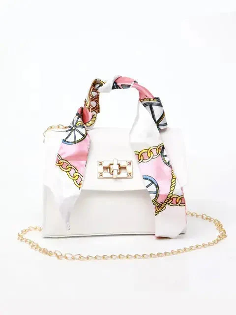 Elegante Damen-Handtasche mit Schalgriff und Kettenriemen – Modisches Accessoire für Alltag & Events - Image 3