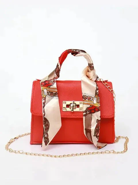 Elegante Damen-Handtasche mit Schalgriff und Kettenriemen – Modisches Accessoire für Alltag & Events - Image 4