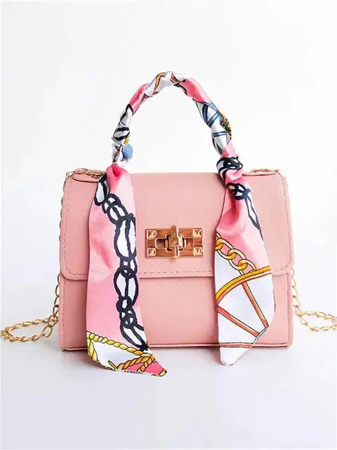 Elegante Damen-Handtasche mit Schalgriff und Kettenriemen – Modisches Accessoire für Alltag & Events - Image 6
